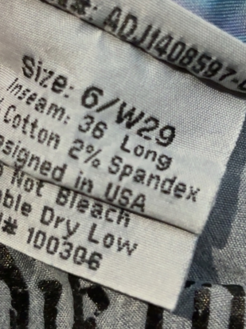 Adiktd Dark Blue Boot Cut jeans - Picture 7 of 7